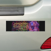 Bumpersticker (Op auto)