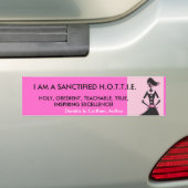Bumpersticker (Op auto)