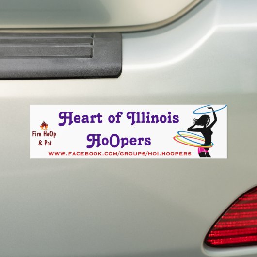 Bumpersticker (Op auto)