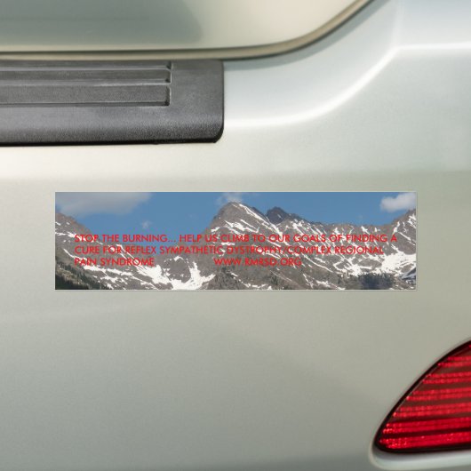 Bumpersticker (Op auto)