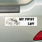 Bumpersticker (Op auto)