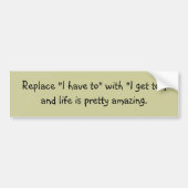 Bumpersticker (Voorkant)