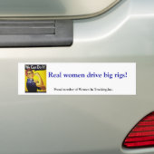 Bumpersticker (Op auto)