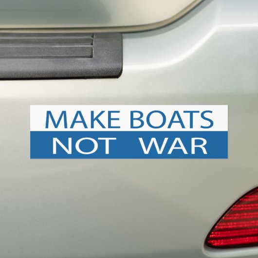 Bumpersticker (Op auto)