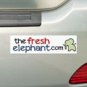 Bumpersticker (Op auto)