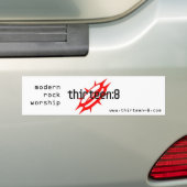 Bumpersticker (Op auto)