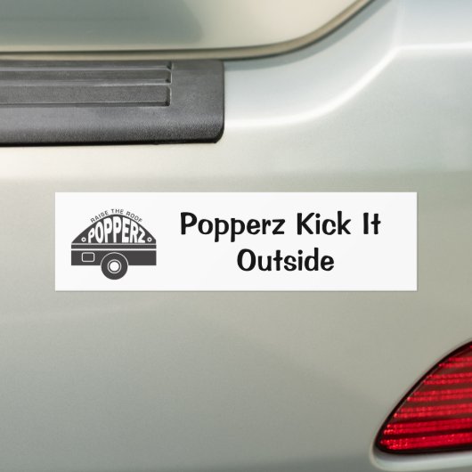 Bumpersticker (Op auto)