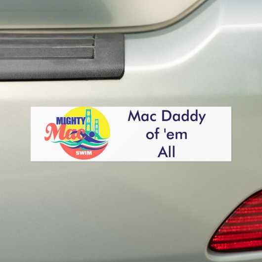 Bumpersticker (Op auto)