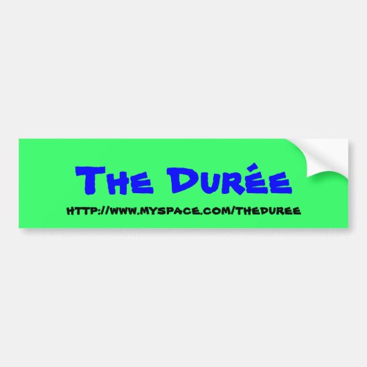 Bumpersticker (Voorkant)