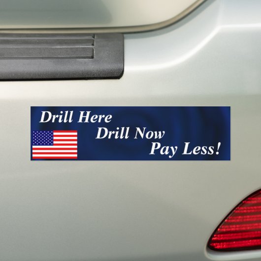 Bumpersticker (Op auto)