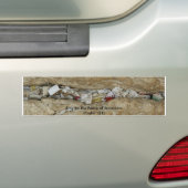 Bumpersticker (Op auto)