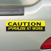 Bumpersticker (Op auto)