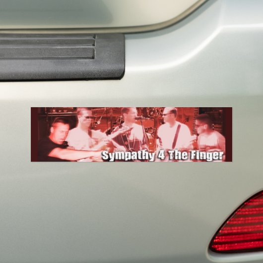 Bumpersticker (Op auto)