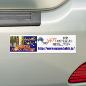 Bumpersticker (Op auto)