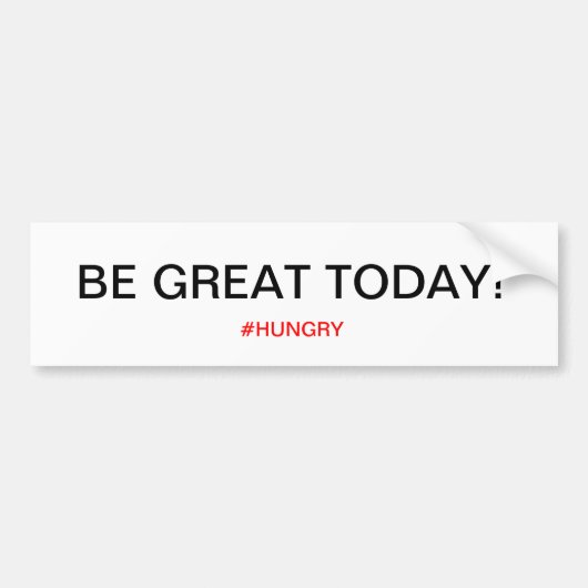 Bumpersticker (Voorkant)