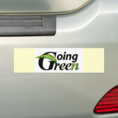 Bumpersticker (Op auto)
