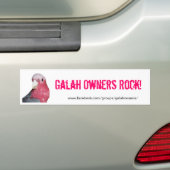 Bumpersticker (Op auto)