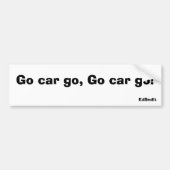 Bumpersticker (Voorkant)
