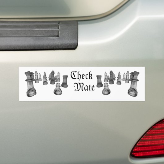 Bumpersticker (Op auto)