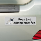 Bumpersticker (Op auto)