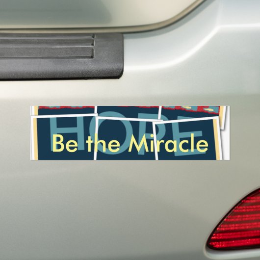 Bumpersticker (Op auto)