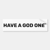 Bumpersticker (Voorkant)