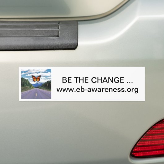 Bumpersticker (Op auto)