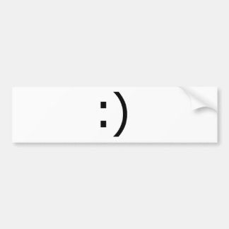 :) BUMPERSTICKER