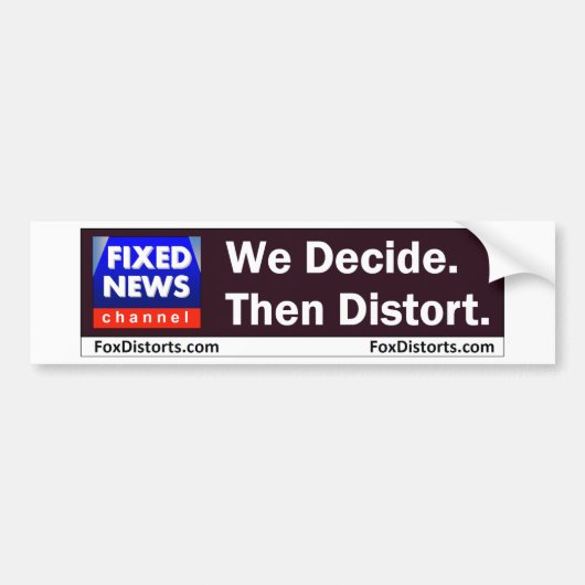 bumpersticker1 bumpersticker (Voorkant)