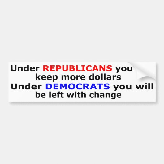 Bumpersticker-10 Bumpersticker (Voorkant)