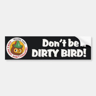 Bumpersticker 1970s Woodsy Owl