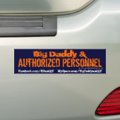 Bumpersticker 2 - BD&AP-Logo (Op auto)