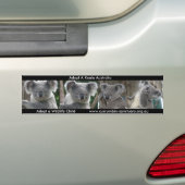 Bumpersticker adopteert een Koala Australië (Op auto)