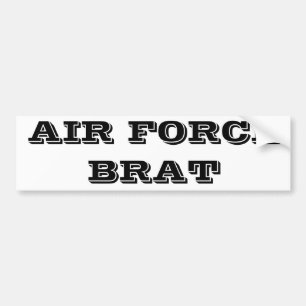 Bumpersticker Air Force-kind