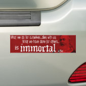 Bumpersticker - Albert Pike No1 (Op auto)