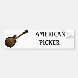 Bumpersticker "AMERIKAANSE PICKER"