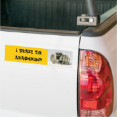 Bumpersticker Arachnid (Op Truck)