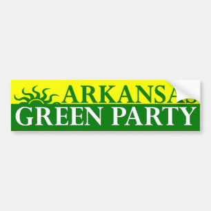 Bumpersticker Arkansas Green Party