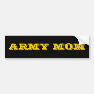 Bumpersticker Army Mam