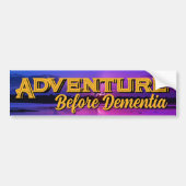Bumpersticker "Avontuur" (Voorkant)