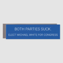 Bumpersticker - "Beide partijen zuilen"