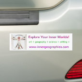 Bumpersticker binnenste (Op auto)