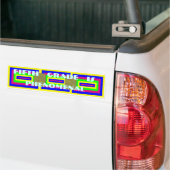 Bumpersticker, Bladwijzer, sticker BS55 (Op Truck)