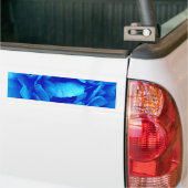 Bumpersticker blauw Roos -  (Op Truck)