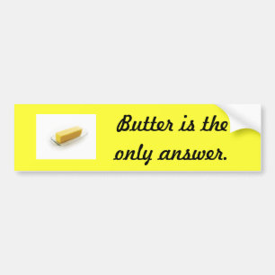 Bumpersticker boter