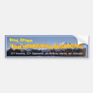 Bumpersticker-buistoxicatiebestemming Bumpersticker
