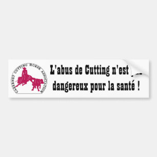 Bumpersticker Cabernet CHA Blanc Bumper Abus Roos