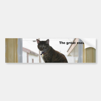 Bumpersticker, Calico Cat Bumpersticker