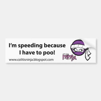 Bumpersticker (Colitis & Crohn)