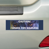 BUMPERSTICKER COLLECTIE DIERVEILIGHEID (Op auto)